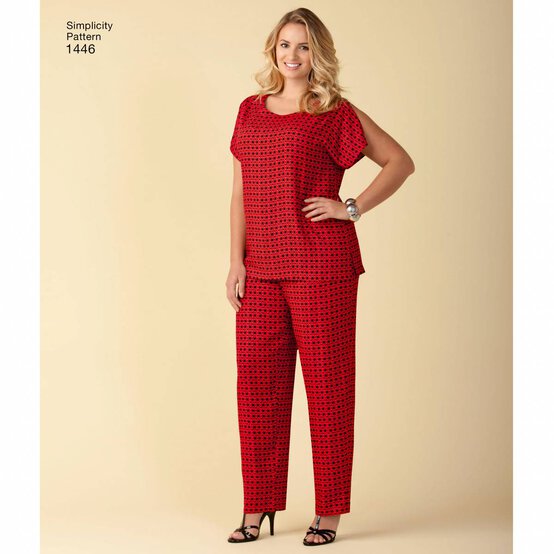 Simplicity Women&rsquo;s Separates Sewing Pattern 1446 (18-24) image number 5