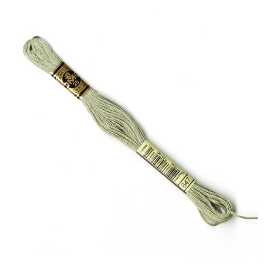 DMC Grey Mouline Special 25 Cotton Thread 8m (647) image number 1