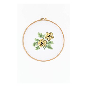 FREE PATTERN DMC Buttercup Cross Stitch