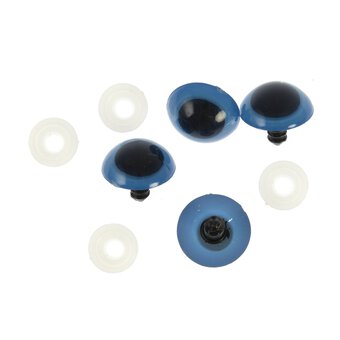 Blue Toy Safety Eyes 4 Pack