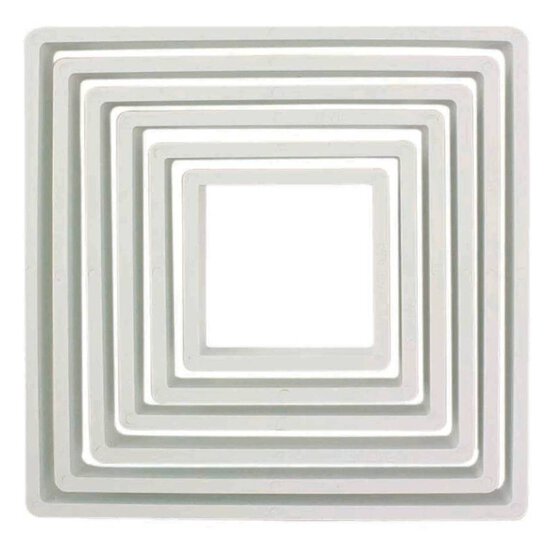 Square Nesting Cutters 6 Pack