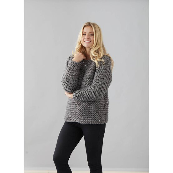 Knitcraft Hug It Out Chunky Jumper Digital Pattern 0043 image number 3