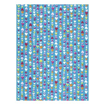 Decopatch Folk Heart Chains Paper 3 Sheets