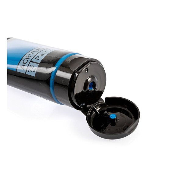 Bright Blue Art Acrylic Paint 75ml image number 3