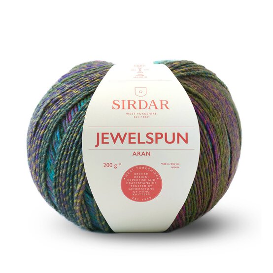 Sirdar Evening Jade Jewelspun Yarn 200g image number 1