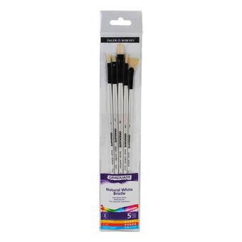 Daler-Rowney Graduate Bristle Brushes 5 Pack