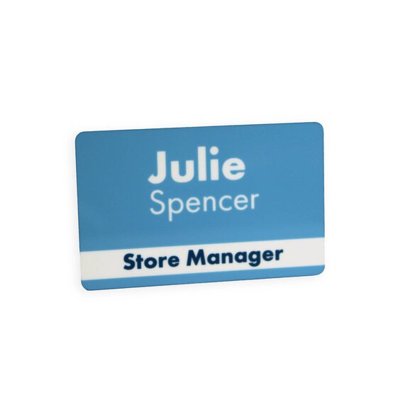 Unisub Aluminium Name Badges 4 Pack image number 2