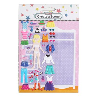 Dress Me Up Sticker Scene