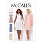 McCall&rsquo;s Dress and Slip Sewing Pattern M6696 (8-16) image number 1