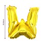 Gold Foil Letter W Balloon image number 2