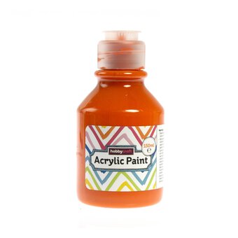 Kids&rsquo; Orange Acrylic Paint 150ml