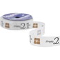 Happy 21st Satin Ribbon 16mm x 4m image number 3