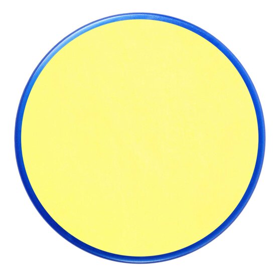 Snazaroo Pale Yellow Face Paint Compact 18ml image number 2