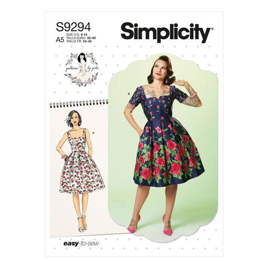 Simplicity Women&rsquo;s Dress Sewing Pattern S9294 (14-22) image number 1