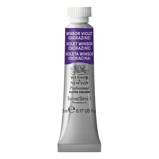 Winsor & Newton Dioxazine Violet Professional Watercolour Tube 5ml image number 1