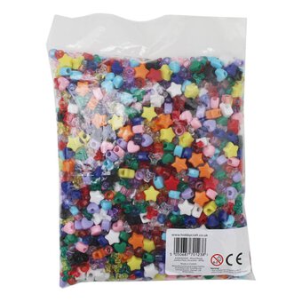 Mixed Acrylic Beads 400g