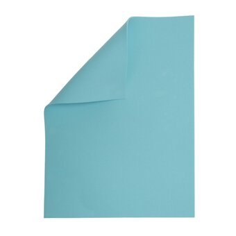 Light Blue EVA Foam Sheet 22.5cm x 30cm