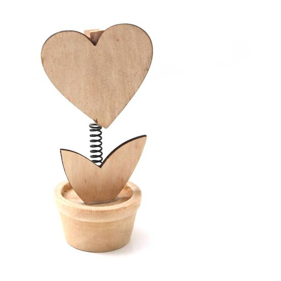 Decorate Your Own Heart Memo Holder image number 1