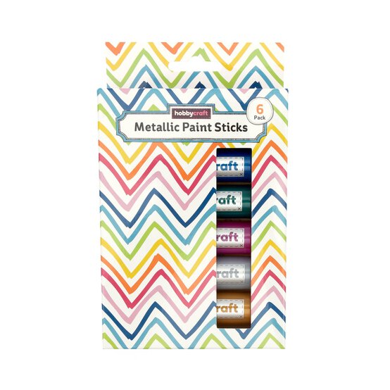 Metallic Paint Sticks 6 Pack  image number 4
