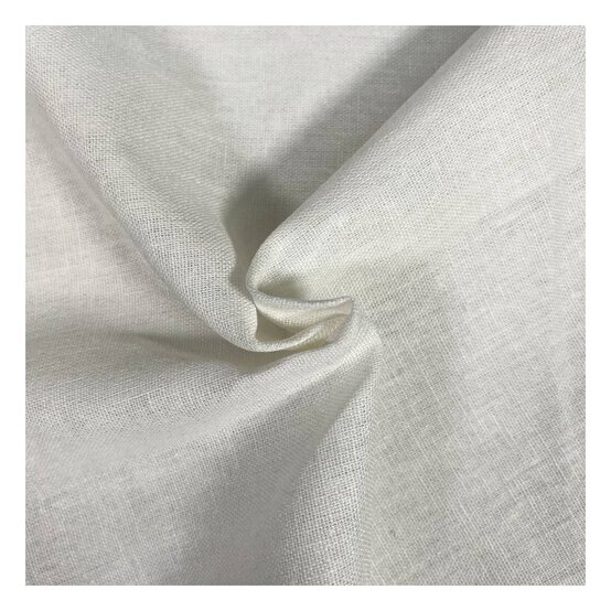 Ivory Jinke Cloth Fabric by the Metre image number 1