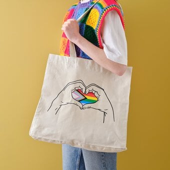 How to Personalise a Tote Bag for Pride