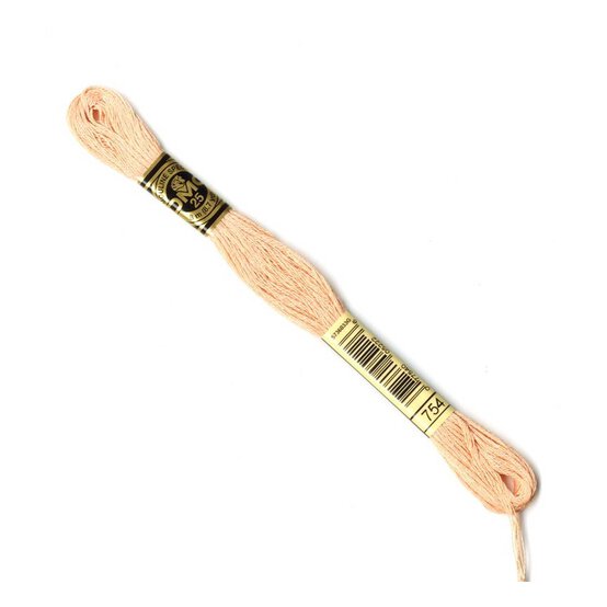 DMC Pink Mouline Special 25 Cotton Thread 8m (754) image number 1