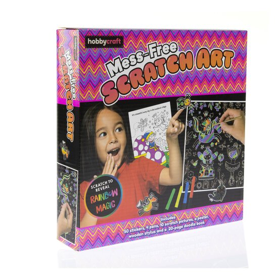 Mess-Free Scratch Art image number 1