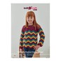 Knitcraft Children's Chevron Crochet Jumper Digital Pattern&nbsp;0249 image number 1