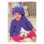 Sirdar Snuggly DK Cardigan and Beret Digital Pattern 1267 image number 1