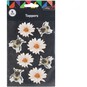 Bee and Flower Chipboard Stickers 8 Pack image number 3