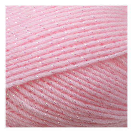Pink Baby Brilliance DK Yarn 100g image number 2