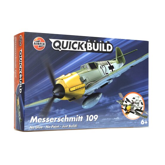 Airfix Quickbuild Messerschmitt 109 Model Kit image number 1