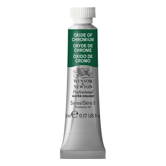 Winsor & Newton Oxide of Chromium Professional Watercolour Tube 5ml image number 1