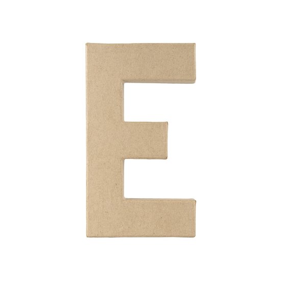 Mache Letter E 20cm image number 1