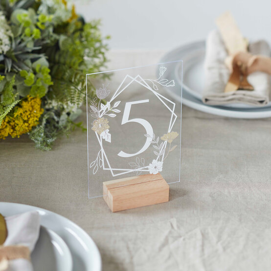 Cricut: How to Make a Floral Acrylic Wedding Sign image number 1