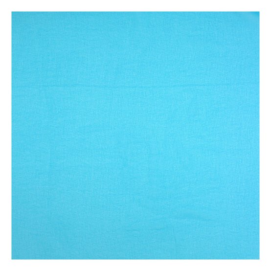 Turquoise Crepe Georgette Fabric by the Metre image number 2