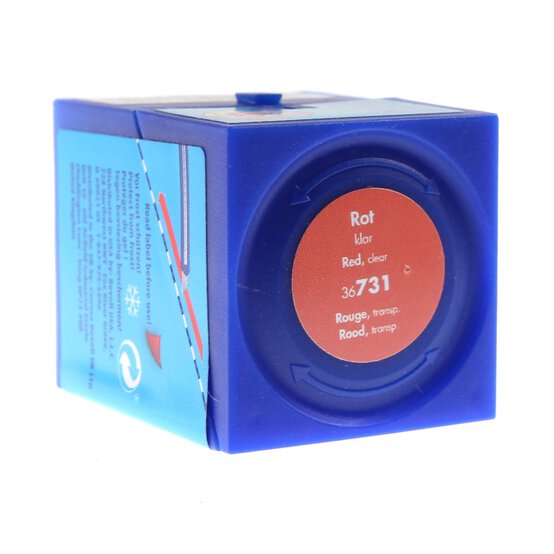 Revell Red Clear Aqua Colour Acrylic Paint 18ml (731) image number 2