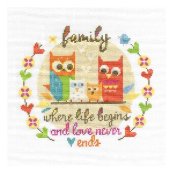 DMC Cross Stitch Kit Family