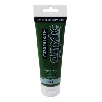 Daler-Rowney Graduate Sap Green Acrylic Paint 120ml