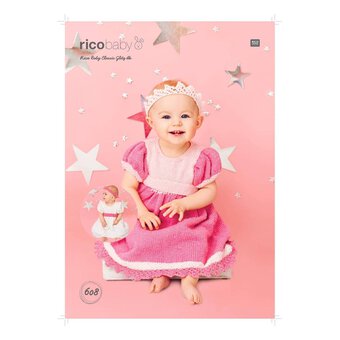 Rico Baby Glitz DK Dress and Headband Digital Pattern 608