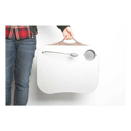 Grey Craft Lap Tray 48cm x 7cm x 38cm image number 2