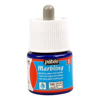 Pebeo Ultramarine Blue Marbling Ink 45ml