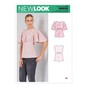 New Look Women's Flared Top Sewing Pattern N6656 image number 1