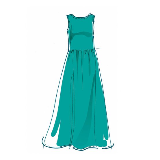 McCall&rsquo;s Women's Dress Sewing Pattern M8085 (XS-M) image number 4