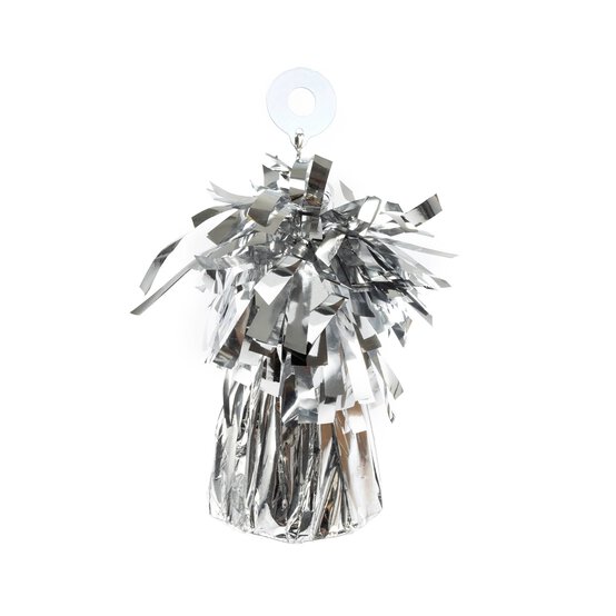 Silver Foil Balloon Weight 170g image number 1