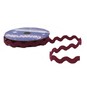 Wine Ric Rac Ribbon 6mm x 4m image number 3