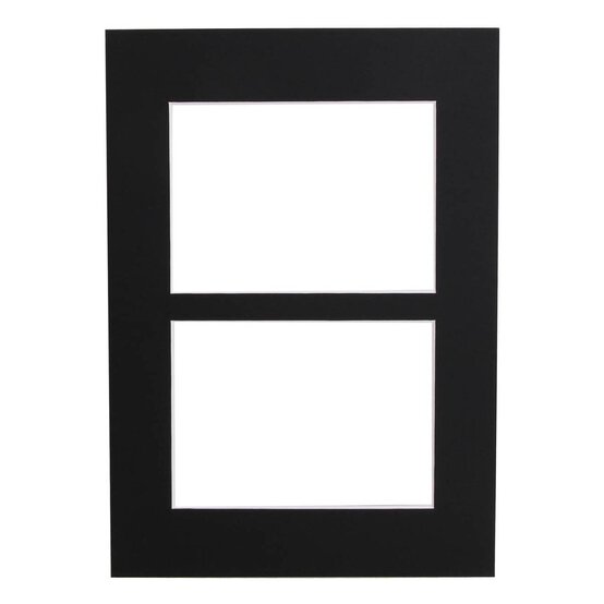 Black Double Aperture Mount A4 image number 1