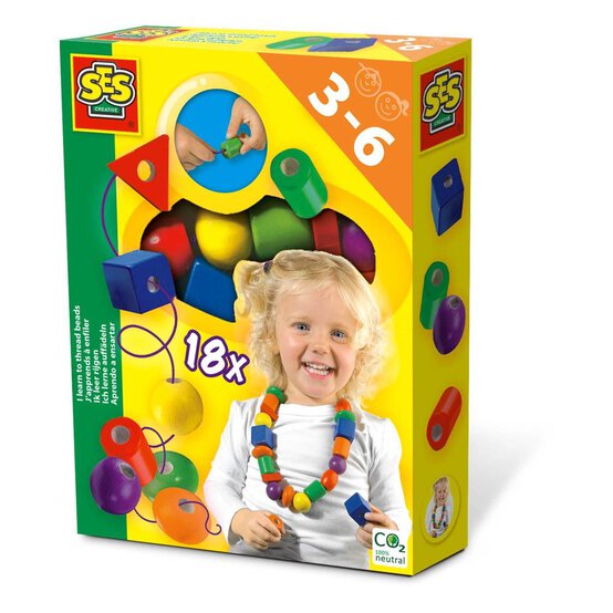 SES Creative I Learn to Thread Beads image number 1