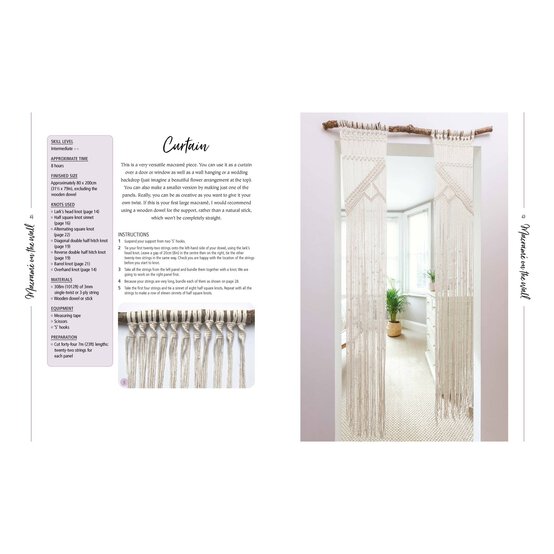 Macram&eacute; for the Modern Home Book image number 4