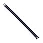 YKK Medium Weight Silver Elements Zip 66cm Navy Blue image number 2